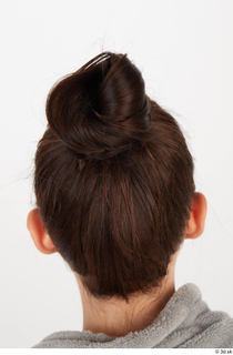 Groom references Vanessa Angel  002 ballet bun brown long…